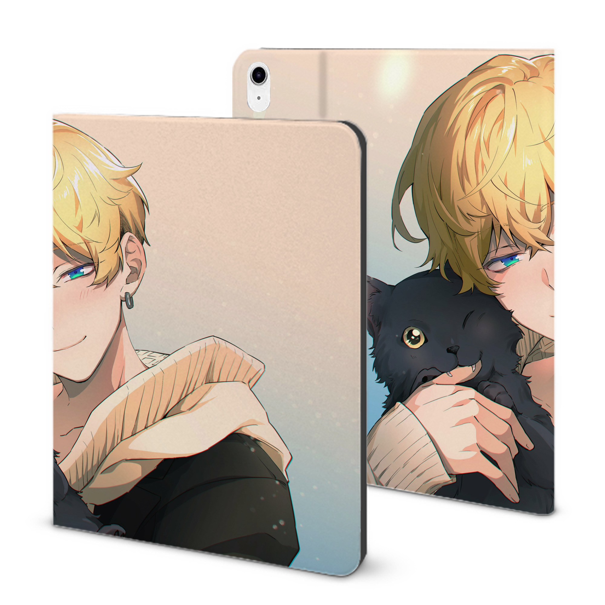 （画像用） 東京リベンジャーズ Tokyo Revengers IPad ケース ブック型 PUレザー TPU 耐衝撃 軽量 薄型 ペン収納なし 全面保護 IPad 各モデル対応